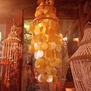 Mother-Of-Pearl Chandelier