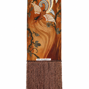 Amber Phoenix Batik Lantern