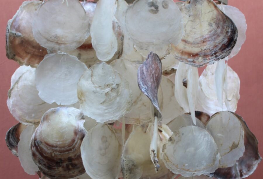 Coastal Mother-Of-Pearl Chandelier
