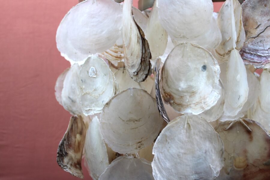 Coastal Mother-Of-Pearl Chandelier