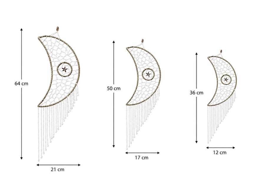 Crescent Shell Dreamcatcher