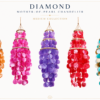 Diamond Mother-Of-Pearl Chandelier