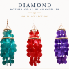 Diamond Mother-Of-Pearl Chandelier