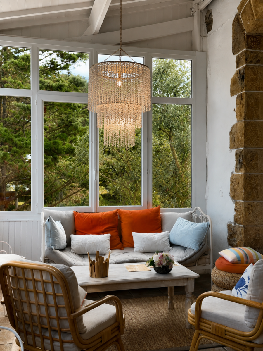 Ivory Horizon Chandelier