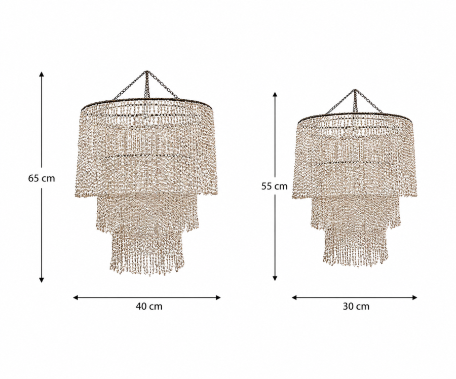 Ivory Horizon Chandelier
