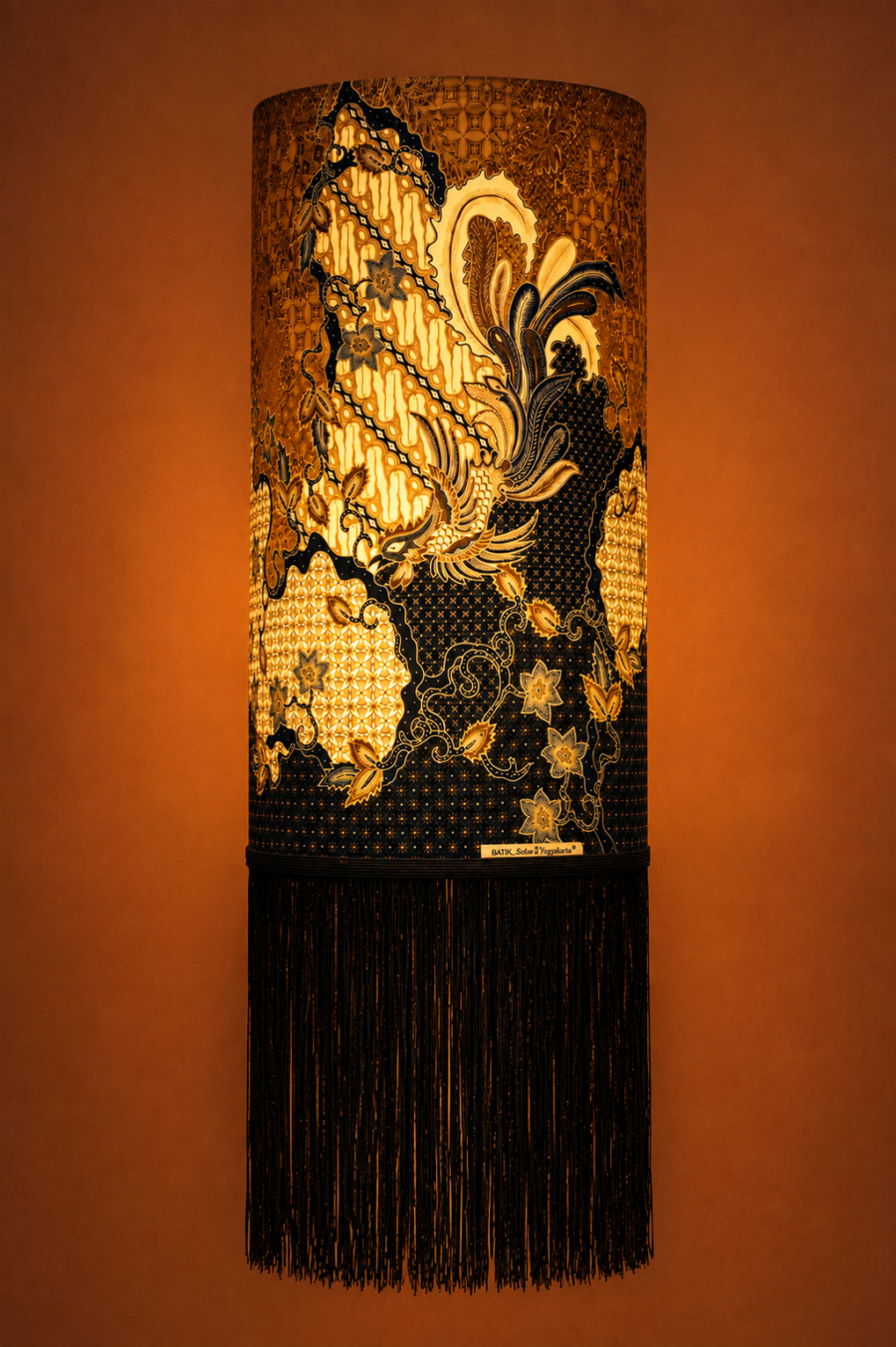 Midnight Batik Lantern