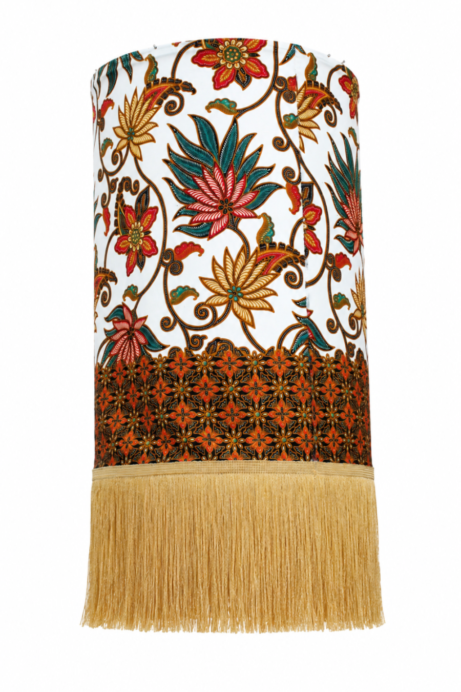 Tropical Bloom Batik Lantern