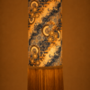 Indigo Gold Batik Lantern