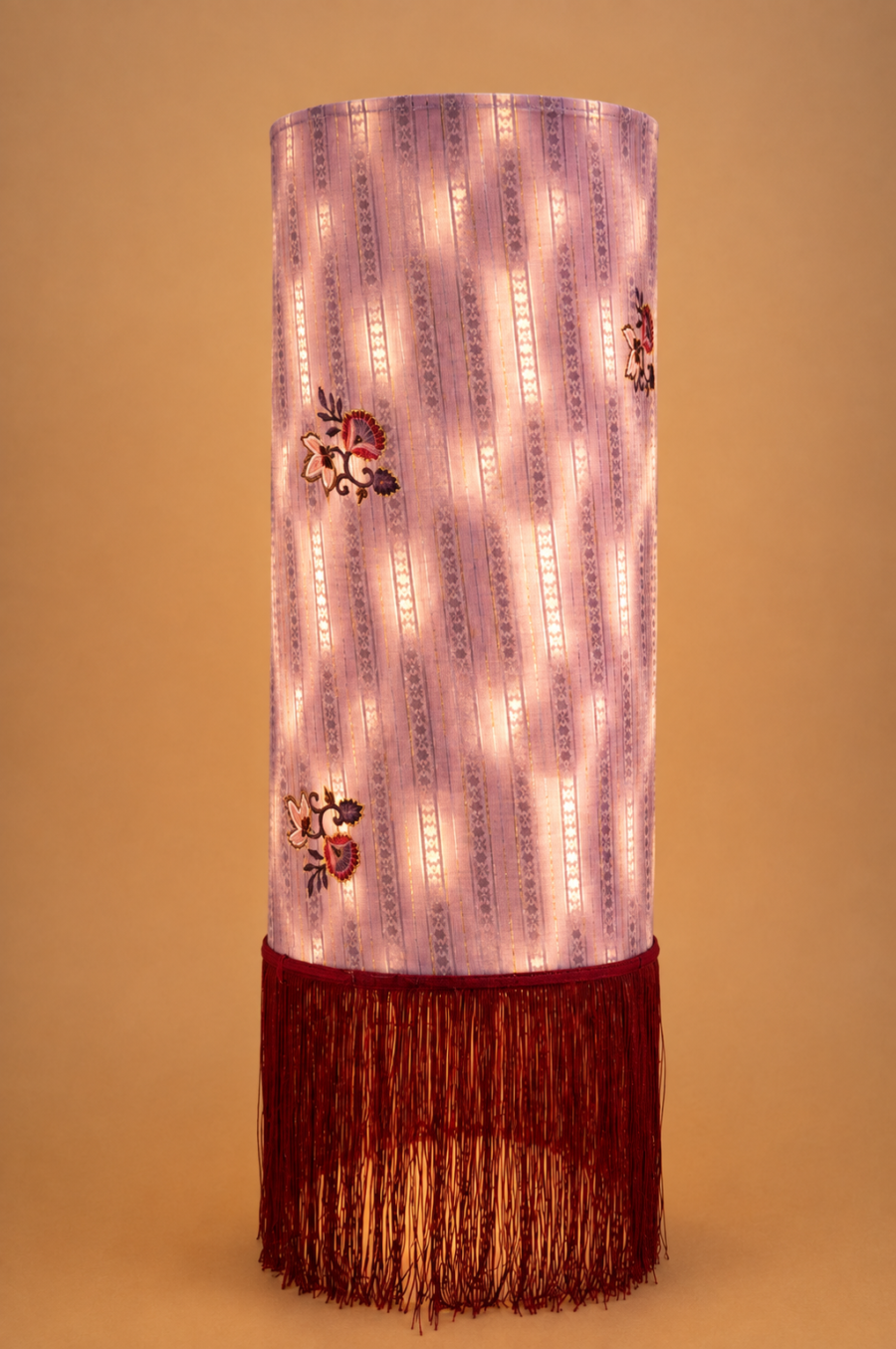 Lavender Rouge Batik Lantern