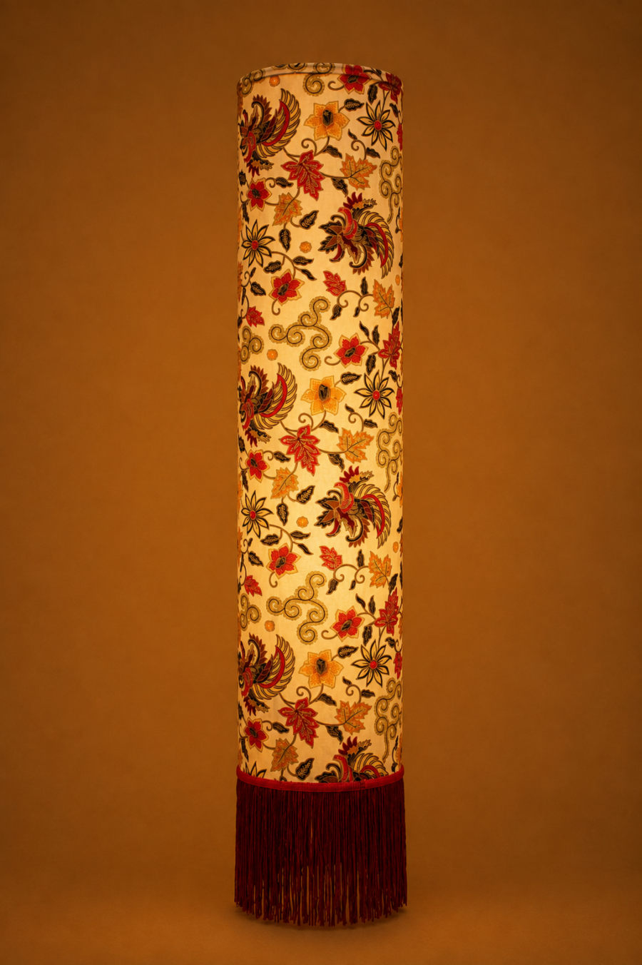 Phoenix Bloom Batik Lantern