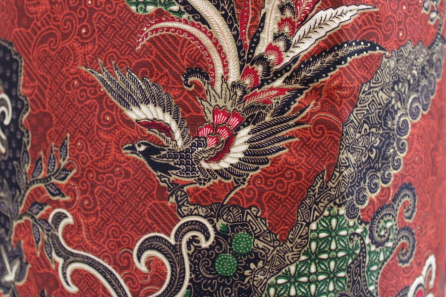 Sacred Flame Batik Lantern