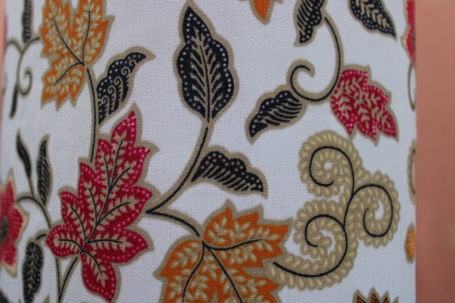 Phoenix Bloom Batik Lantern