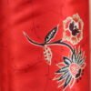 Scarlet Bloom Batik Lantern