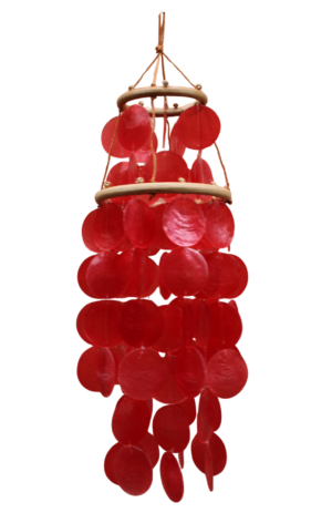 Flame Mother-Of-Pearl Chandelier