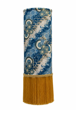 design 5 Indigo Gold Batik Lantern