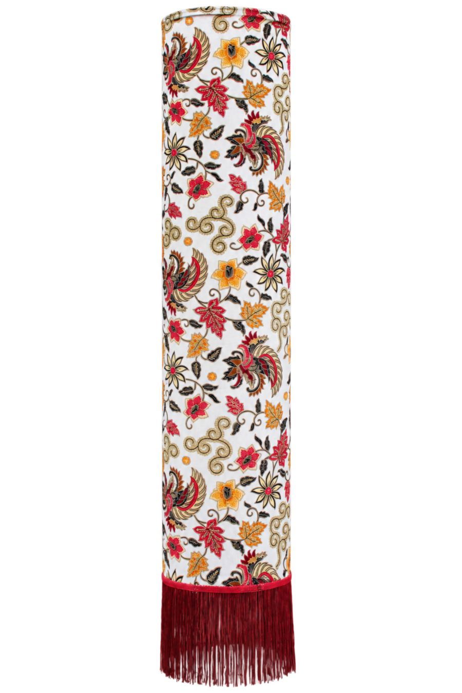 Phoenix Bloom Batik Lantern