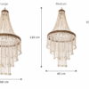 Ivory Cascade Chandelier sizes Ivory Cascade Chandelier