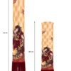 Red Temple Batik Lantern