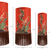 Sacred Flame Batik Lantern