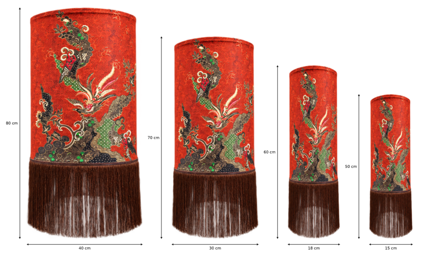 Sacred Flame Batik Lantern