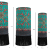 lampions_turquoise_proportions Emerald Jewel Batik Lantern