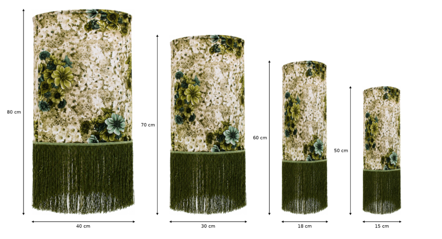 lampions_vert_floral_proportions Botanical Garden Batik Lantern