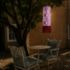 Lavender Rouge Batik Lantern outdoor Lavender Rouge Batik Lantern