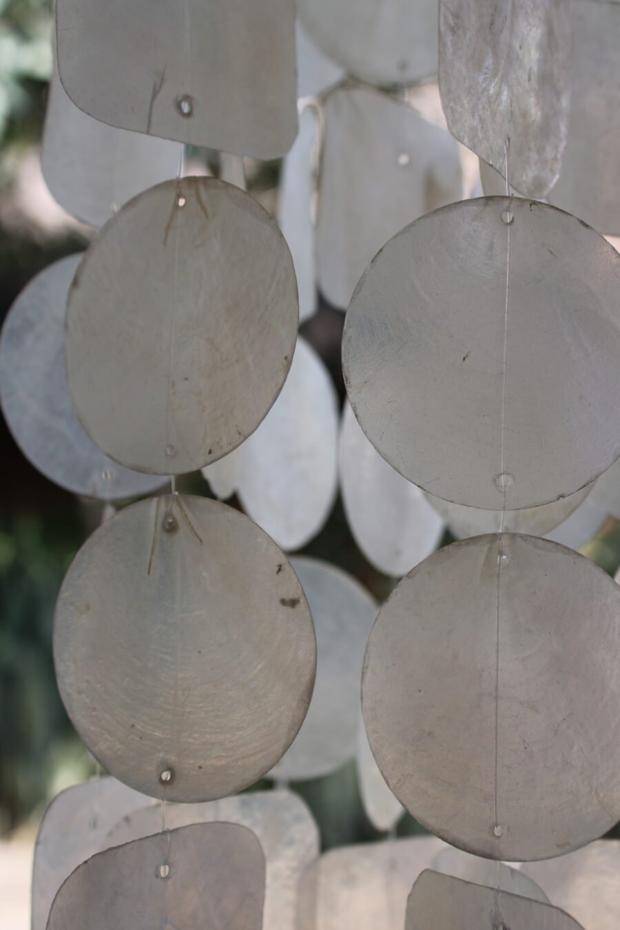 Moonlight Mother-Of-Pearl Garland detail 2 Moonlight Mother-Of-Pearl Garland