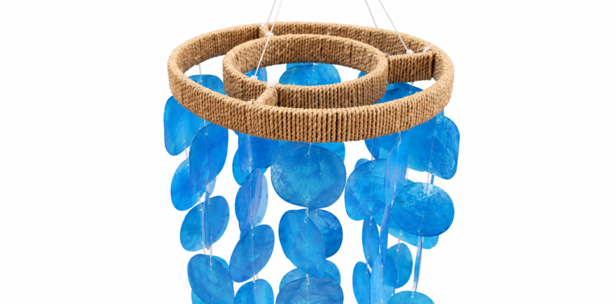 Ocean Drop Mother-Of-Pearl Chandelier