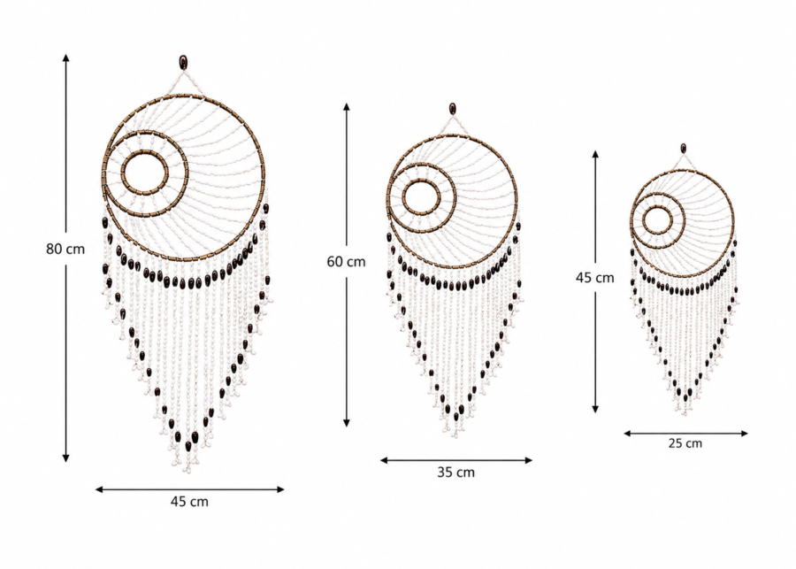 Shell Spiral Dreamcatcher