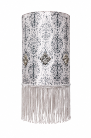 Silver Serenity Batik Lantern Silver Serenity Batik Lantern
