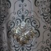 Silver Serenity Batik Lantern detail Silver Serenity Batik Lantern