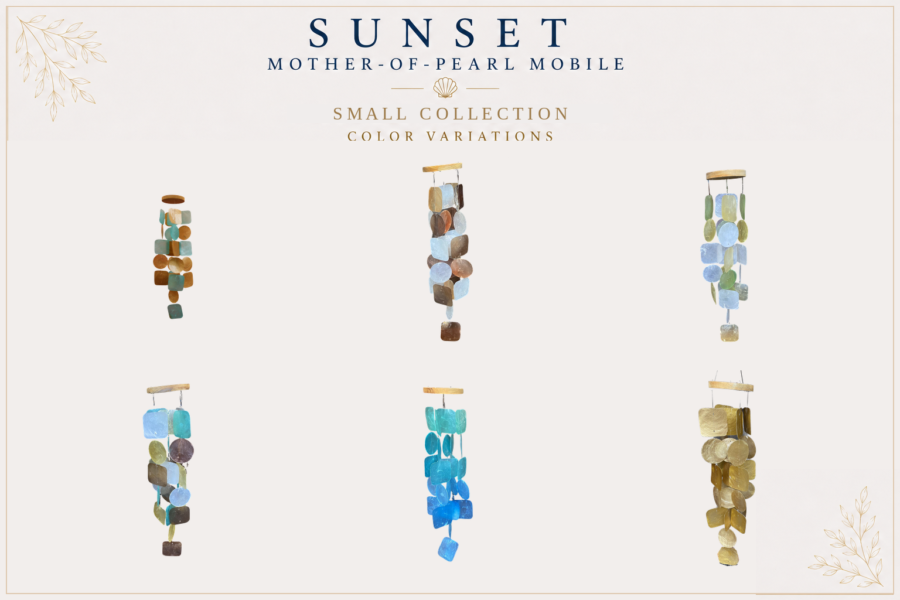 Sunset Mother-of-Pearl Mobile