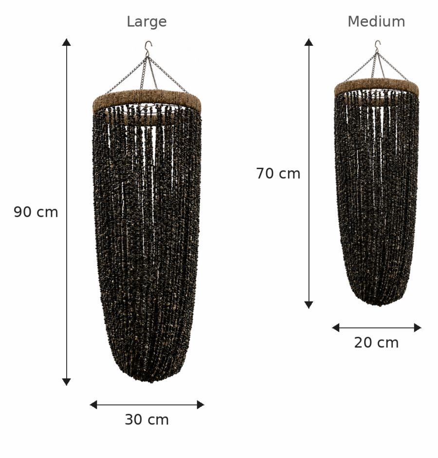 Tropical Rain Chandelier sizes Tropical Rain Chandelier